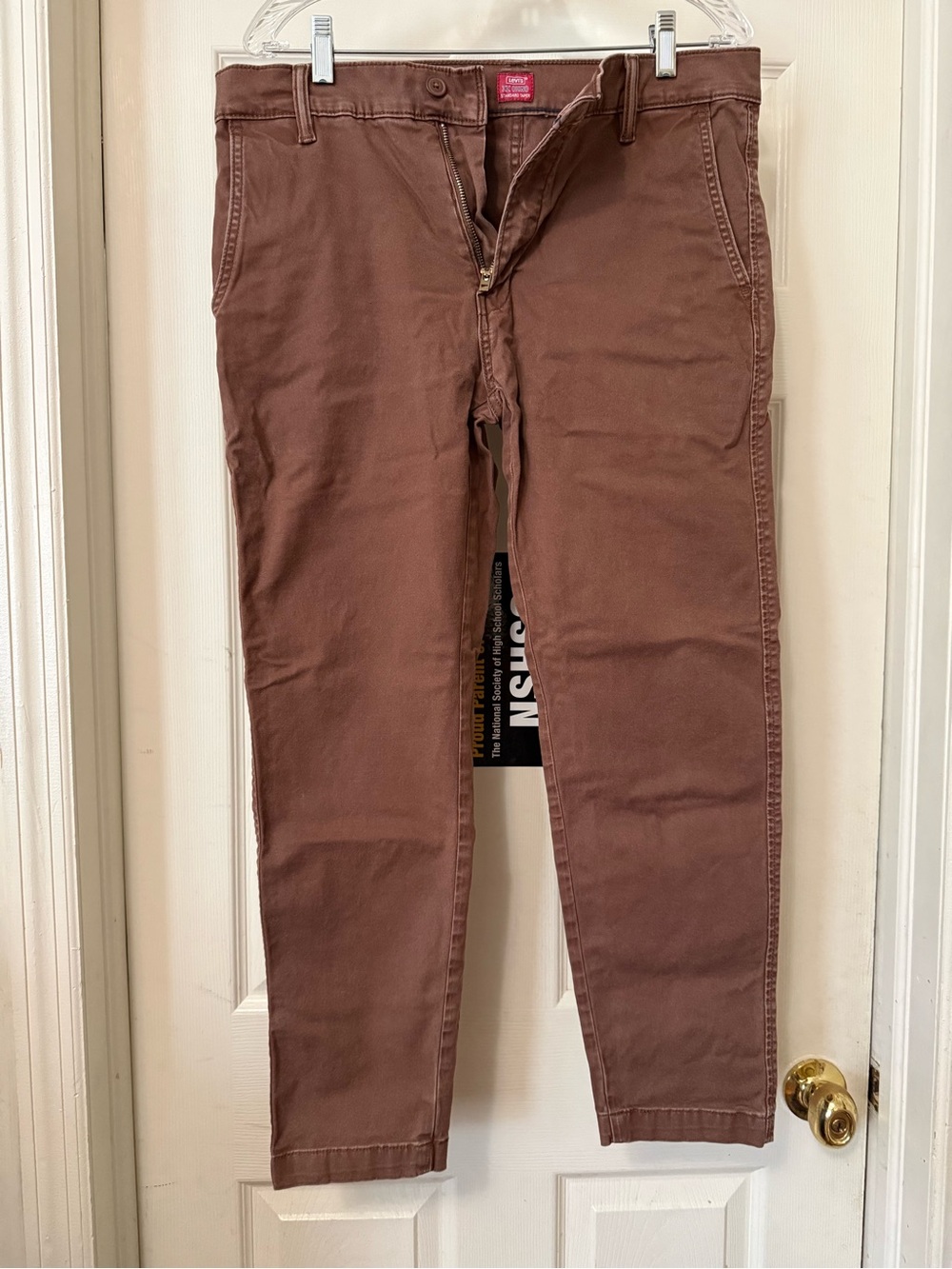 Men's Casual Brown Chino Pants